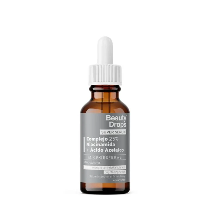 Super Sérum Intensivo Antimanchas y Luminosidad Niacinamida + ácido Azelaico 30 ml - Beauty Drops