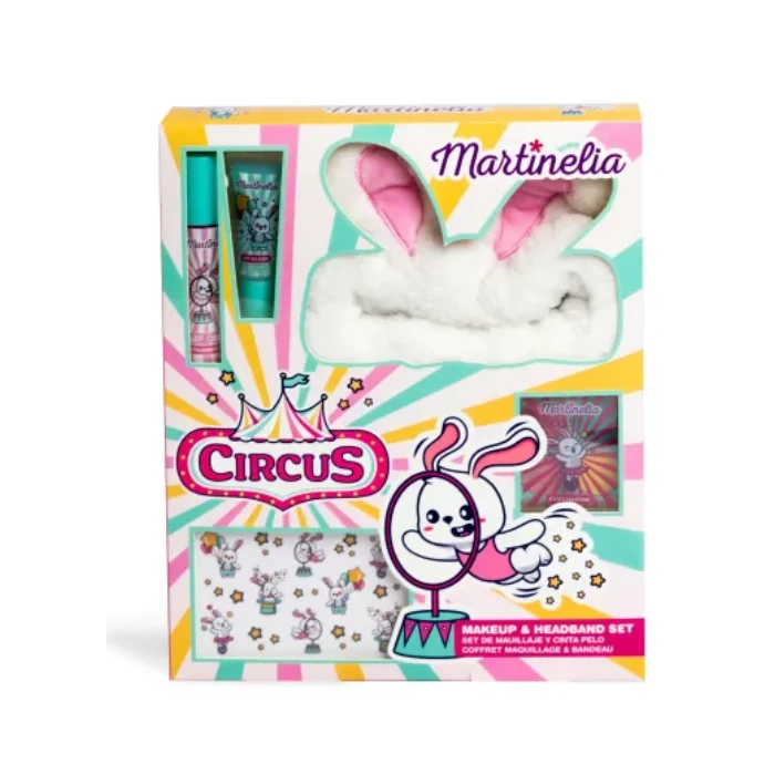 Circus Set de Maquillaje Infantil y Diadema - Martinelia