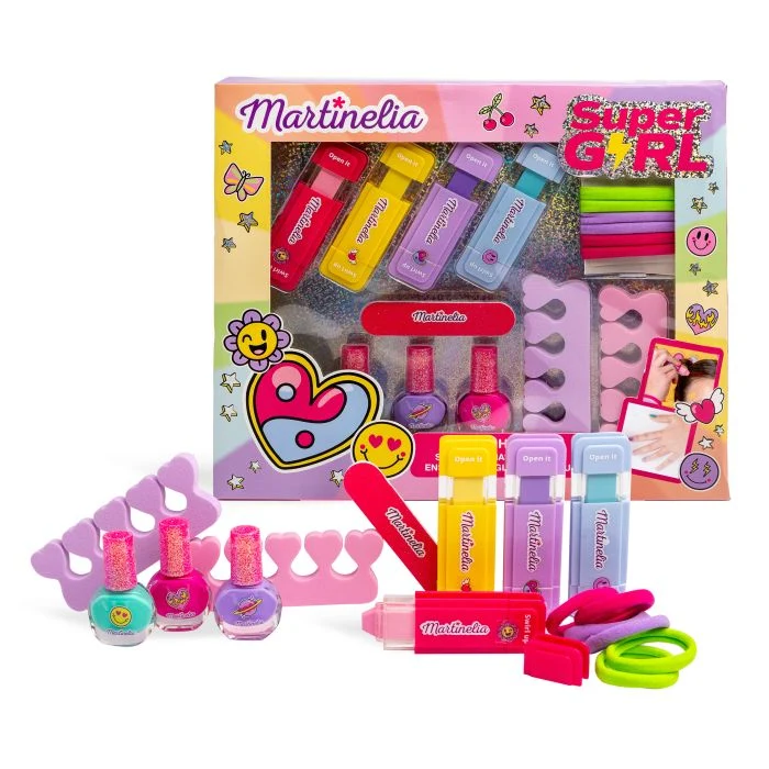 Super Girl Set para Uñas y Cabello - Martinelia