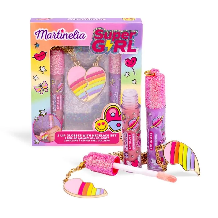 Set Super Girl Shine Keychain - Martinelia