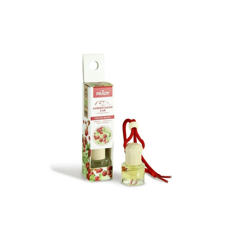 Ambientador de Coche Frutos Rojos 6 ml - Prady