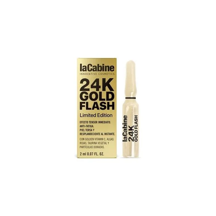 24k Gold Flash Ampolla Efecto Tensor Inmediato - La Cabine