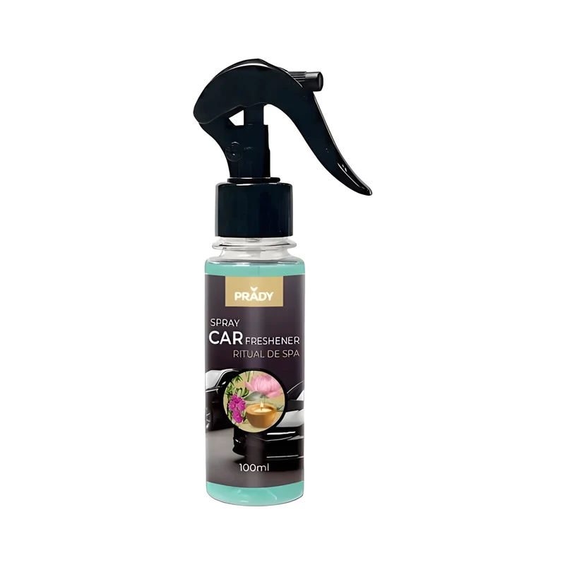 Ambientador de Coche en Spray – 100 ml – Prady | 7 Aromas Frescos y Duraderos - Prady