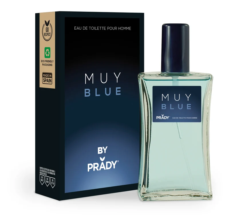 Colonia Muy Blue Homme 90 ml - Prady