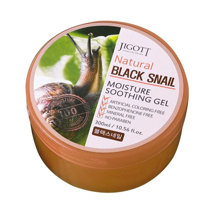 Natural Black Snail Moisture Soothing Gel - Jigott