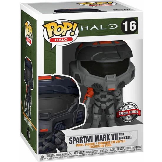 Figura Pop Halo Spartan Mark Vii Exclusive - Funko