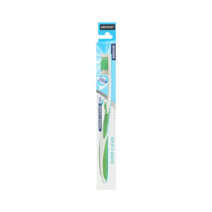 Cepillo de Dientes Medium Verde - Sence Beauty