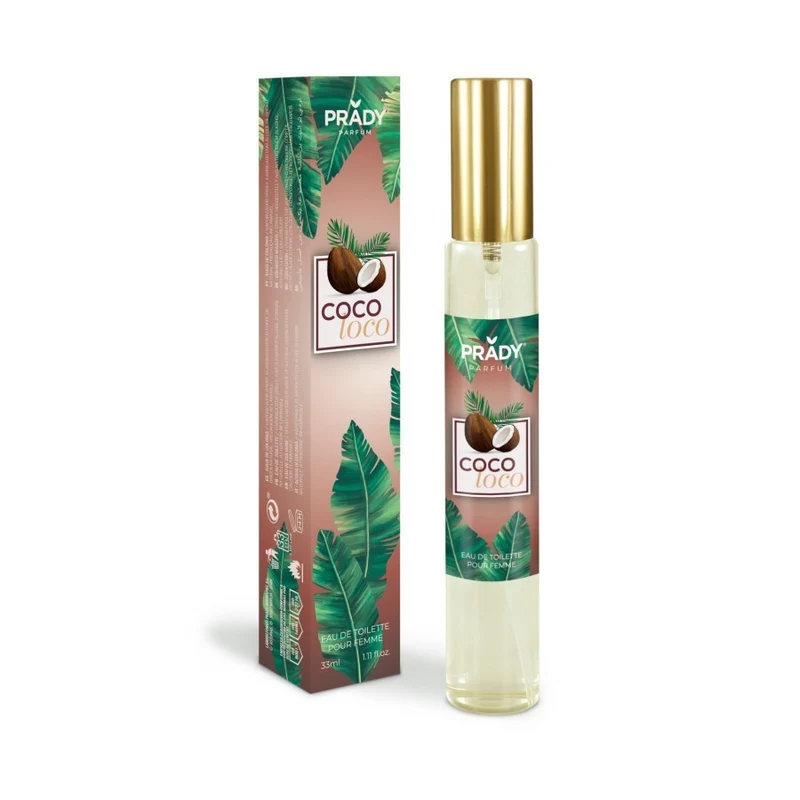 Eau de Toilette Frutal Coco para Mujeres 33ml - Prady