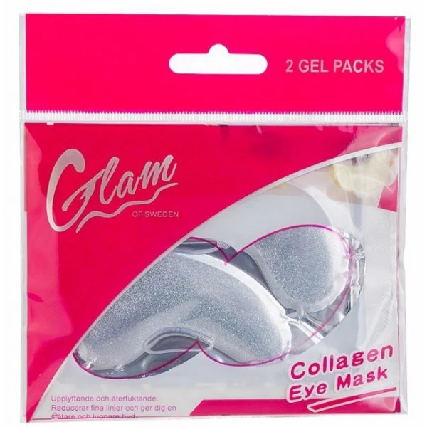 Mascarilla de Colágeno Contorno de Ojos Crystal: 1 Par - Glam of Sweden