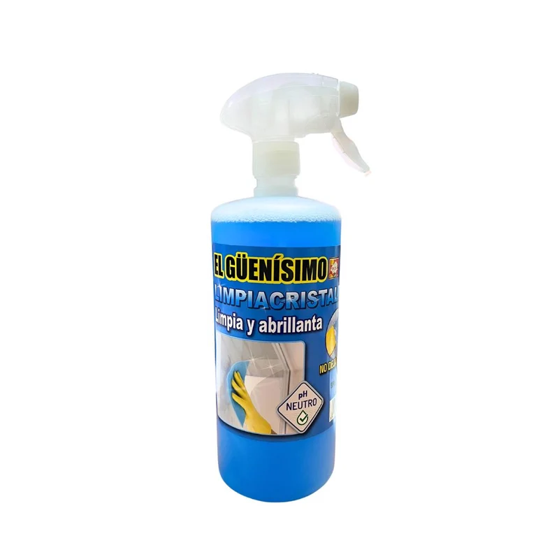 Spray Limpiacristales Limpia y Abrillanta 1 LITRO - El Guenisimo