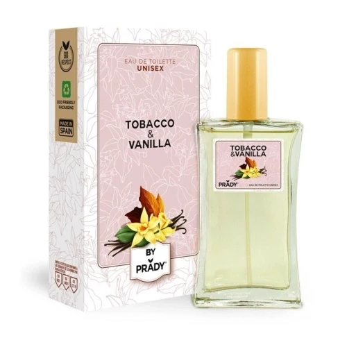 Eau de Toilette Tobacco & Vainilla 90ml - Unisex - Prady