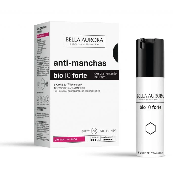Bio10 Forte Tratamiento Despigmentante Intensivo para Piel Normal a Seca - Bella Aurora