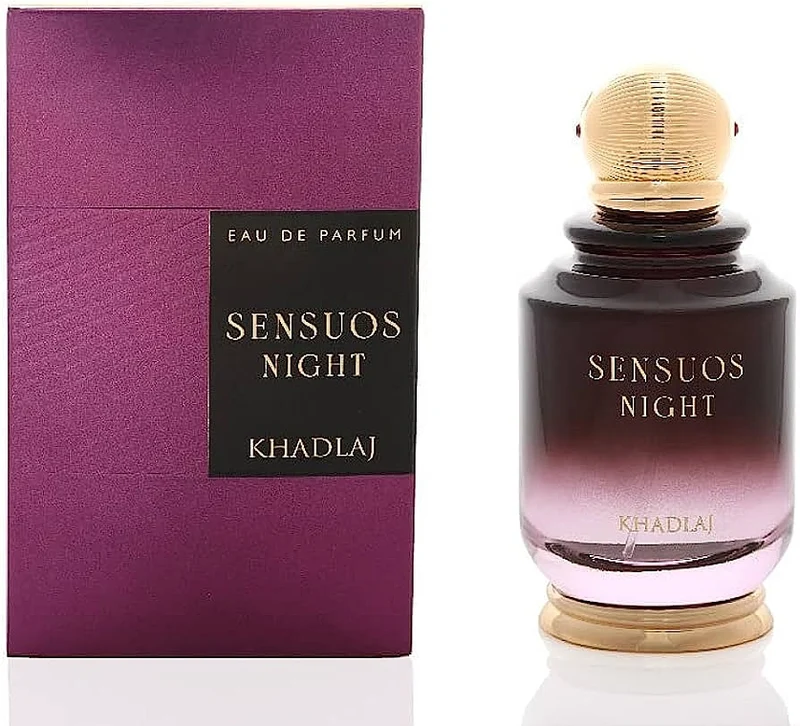 Eau de Parfum Sensous Night 100ml - Khadlaj