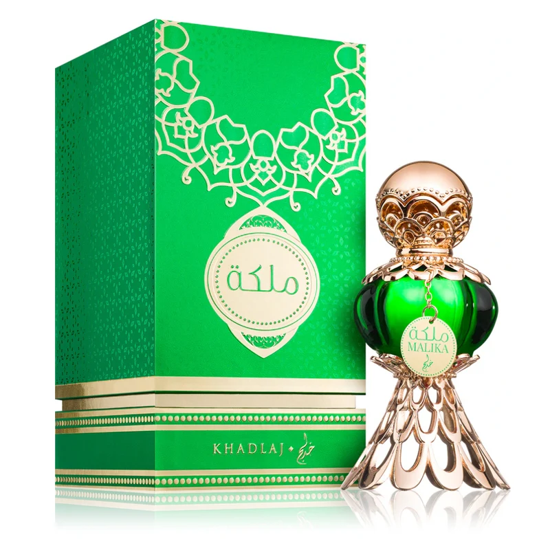 Aceite Perfumado para Mujer Malika Green 15ml - Khadlaj