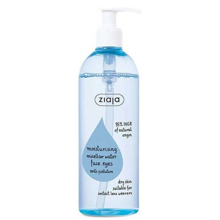 Agua Micelar Hidratante - Rostro y Ojos Pieles Secas - Ziaja