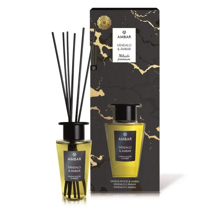 Ambientador Mikado Premium Sándalo: 85 ml - Ambar Perfums