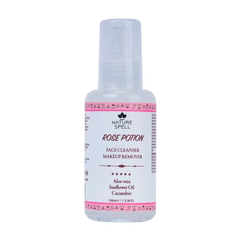 Limpiador Desmaquillante - Aloe Vera con Esencia de Rosas - Nature Spell