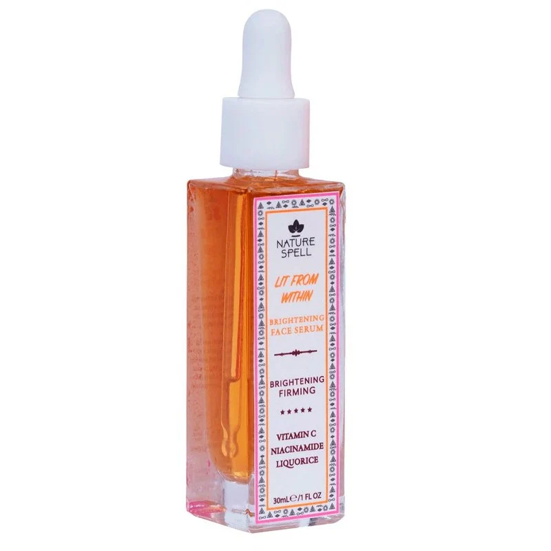 Sérum Facial Iluminador - Vitamina C, Niacinamida y Regaliz - Nature Spell