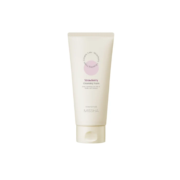 Espuma Limpiadora Strawberry Creamy Latte - Missha