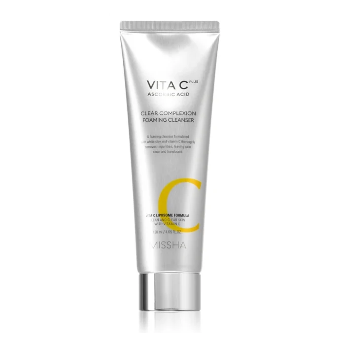 Espuma Limpiadora Vitamina C + Clear Complexion 120ml - Missha