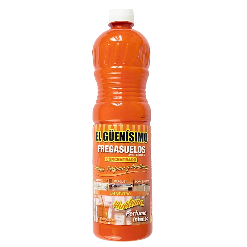 Fregasuelos Concentrado Perfumado Naranja 1000ml - El Guenisimo