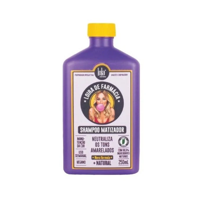 Champú Matizador - Loira Da Farmacia 250ml - Lola Cosmetics