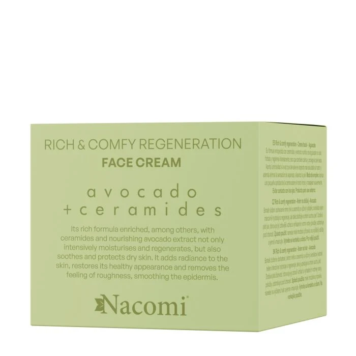 Rich - Comfy Regeneration Crema Facial Avocado 40 ml - Nacomi