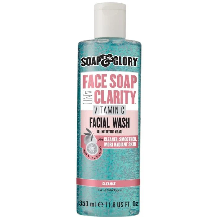 Jabón Facial Face and Clarity Vitamina C - 350ml - Soap & Glory