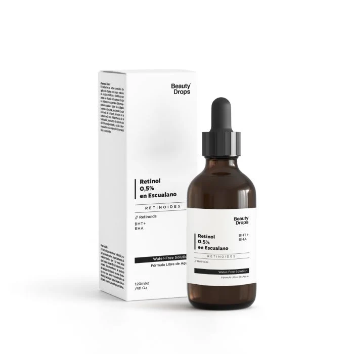 Retinol 0,5% en Escualano Xl 120 ml - Beauty Drops