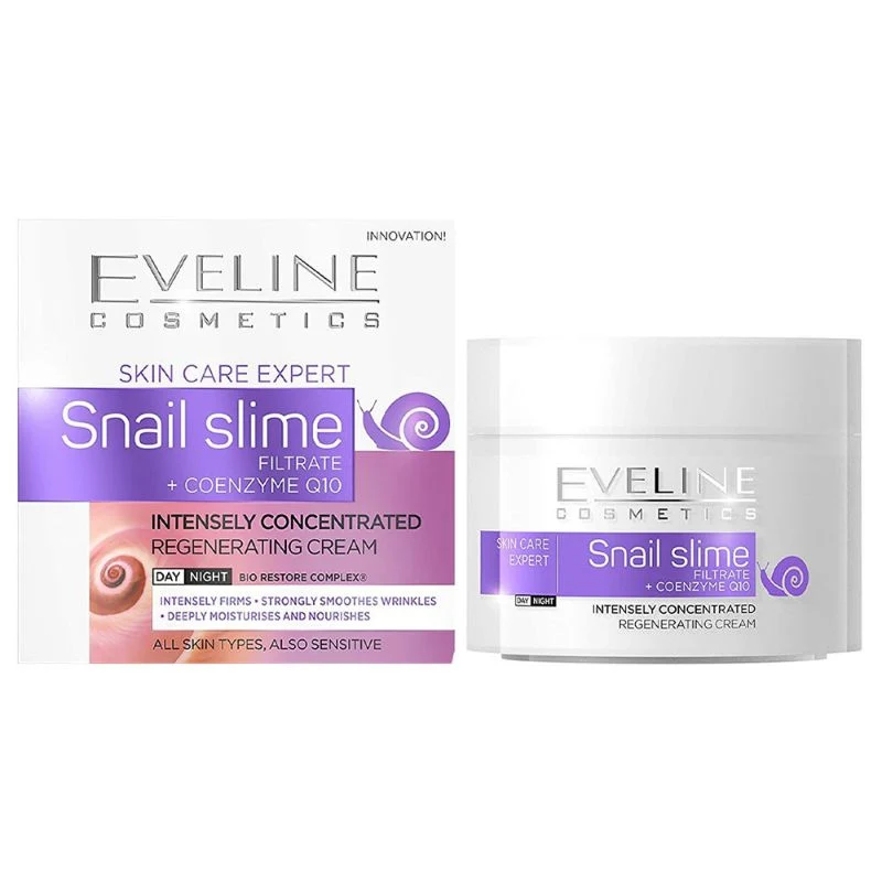 Crema Facial Baba Caracol + Coenzima Q10 - Eveline