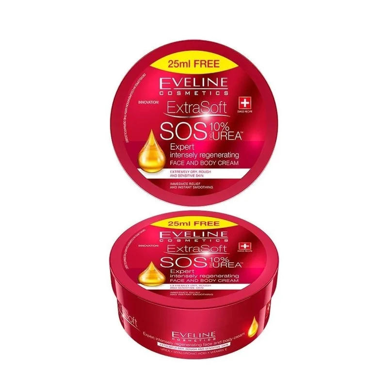 Crema Facial y Corporal Extra Soft SOS 10% Urea - Eveline