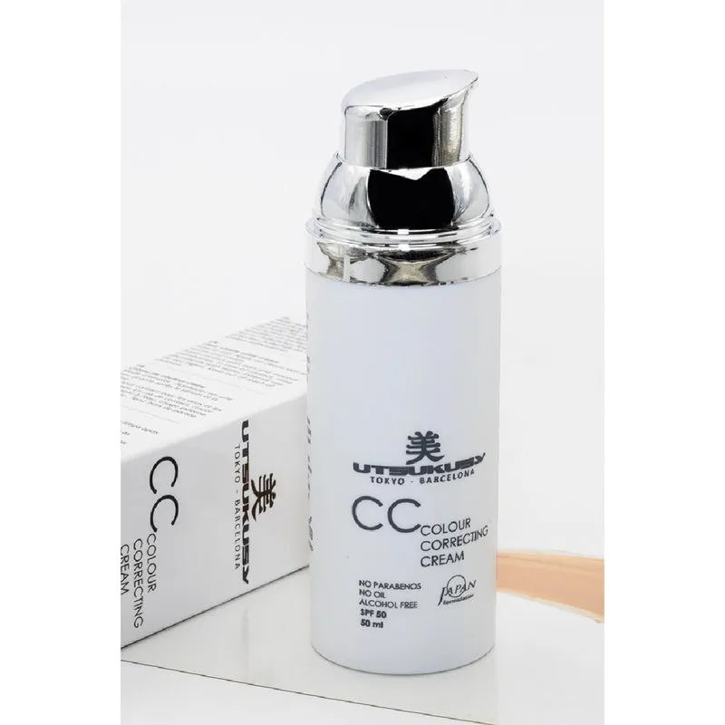 Crema con Color CC Cream SPF50 - 50ml - Utsukusy