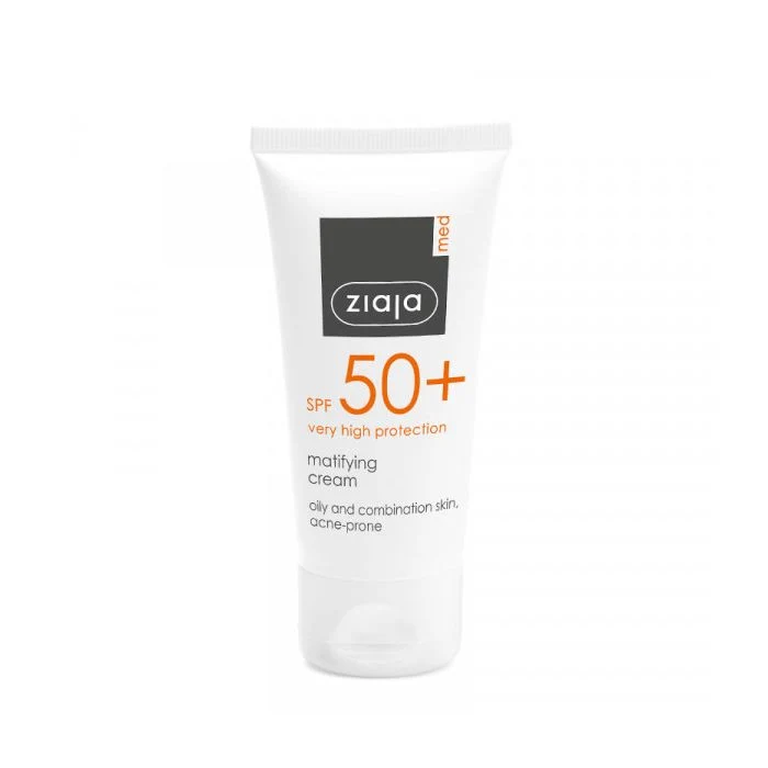 Crema Facial Protectora Matificante Spf50+ - Ziaja