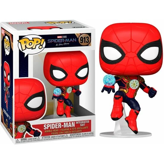 Figura Pop Marvel Spiderman No Way Home Spiderman Integrated Suit - Funko
