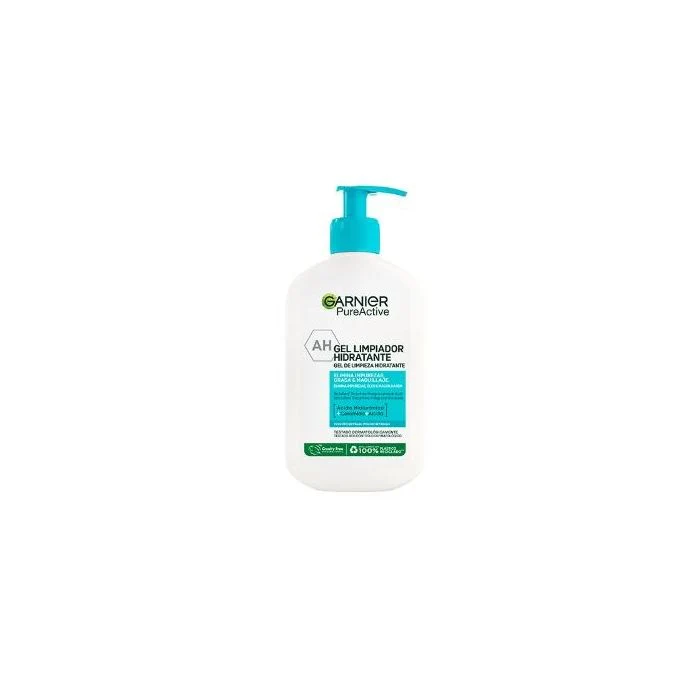 Pure Active Gel Limpiador Hidratante 250 ml - Garnier