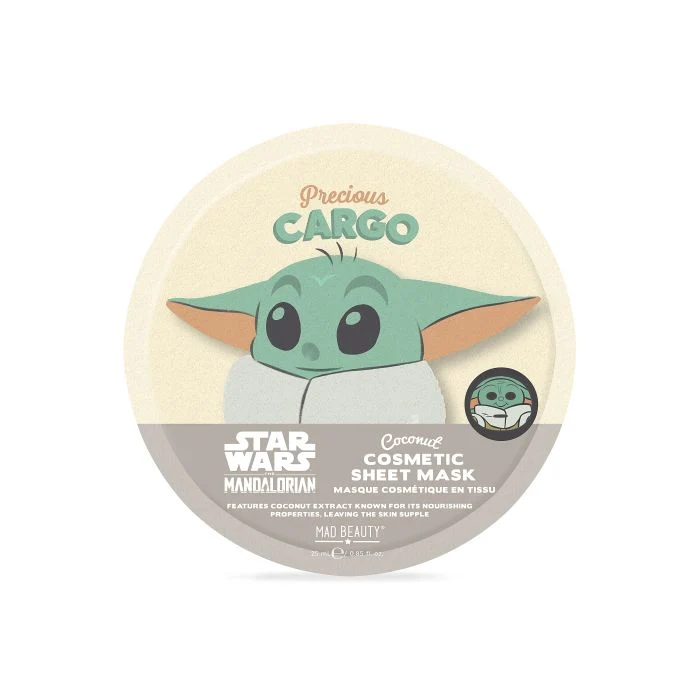 Mascarilla Facial Star Wars: The Mandalorian - Baby Yoda - Mad Beauty