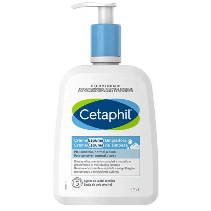 Crema Espuma de Limpieza Facial 473 ml - Cetaphil
