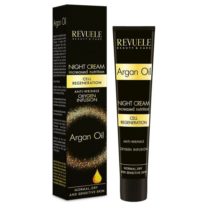 Crema Facial de Noche Argan Oil - Revuele