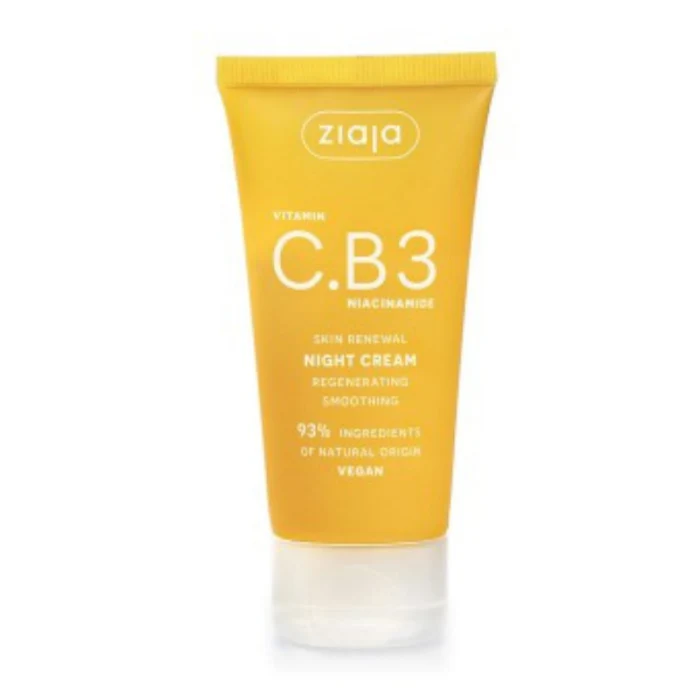 Crema Facial de Noche Vitamina C.b3 Niacinamida 50 ml - Ziaja