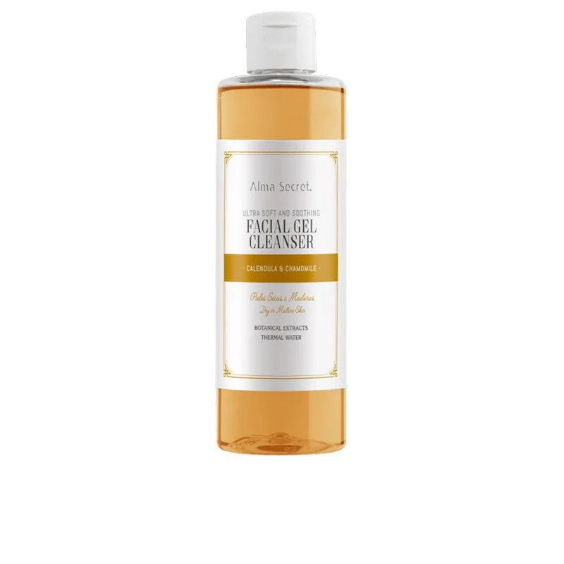 Facial Gel Cleanser Suave y Calmante Cal?ndula & Manzanilla 200 ml - Alma Secret