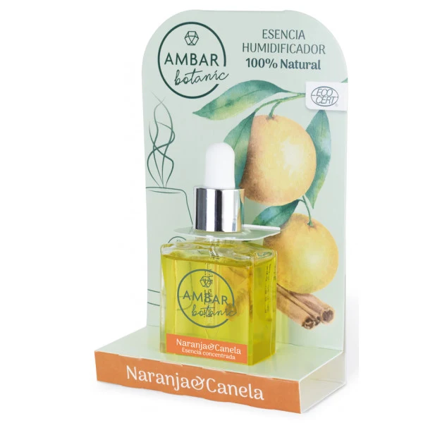 Botanic Esencia Humificador 100% Natural Naranja y Canela - Ambar Perfums