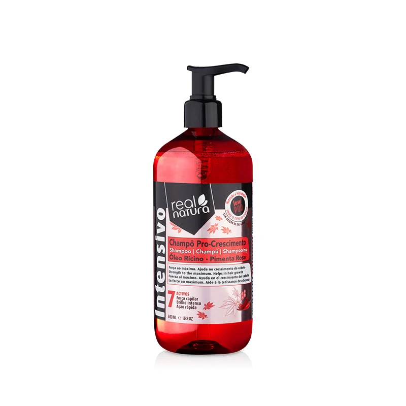 Champú sin Sal de Crecimiento - Champô Sem Sal Pro-crescimento 500 ml - Real Natura