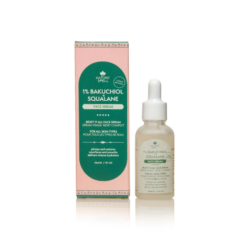 Sérum Facial con Bakuchiol (Retinol Vegano) 30ml - Nature Spell