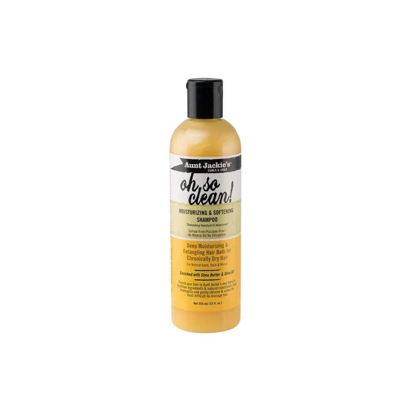 Champú Aceite de Coco - Oh so Clean! Moisturizing & Softening 355 ml - Aunt Jackie's
