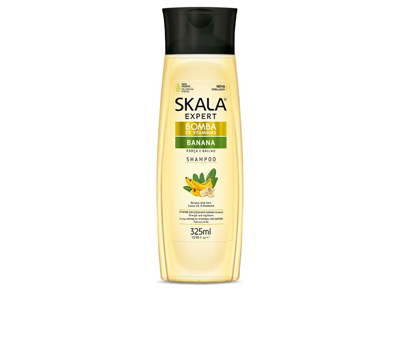Champú Bomba Vitaminas Banana 325ml - Skala