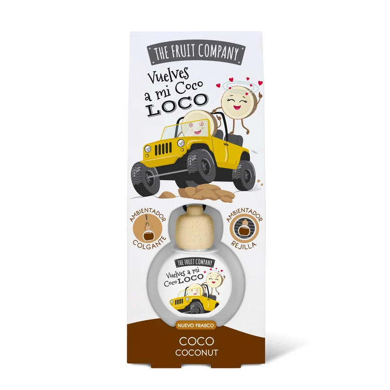 Ambientador Coche 6,5 ml - Coco - The Fruit Company