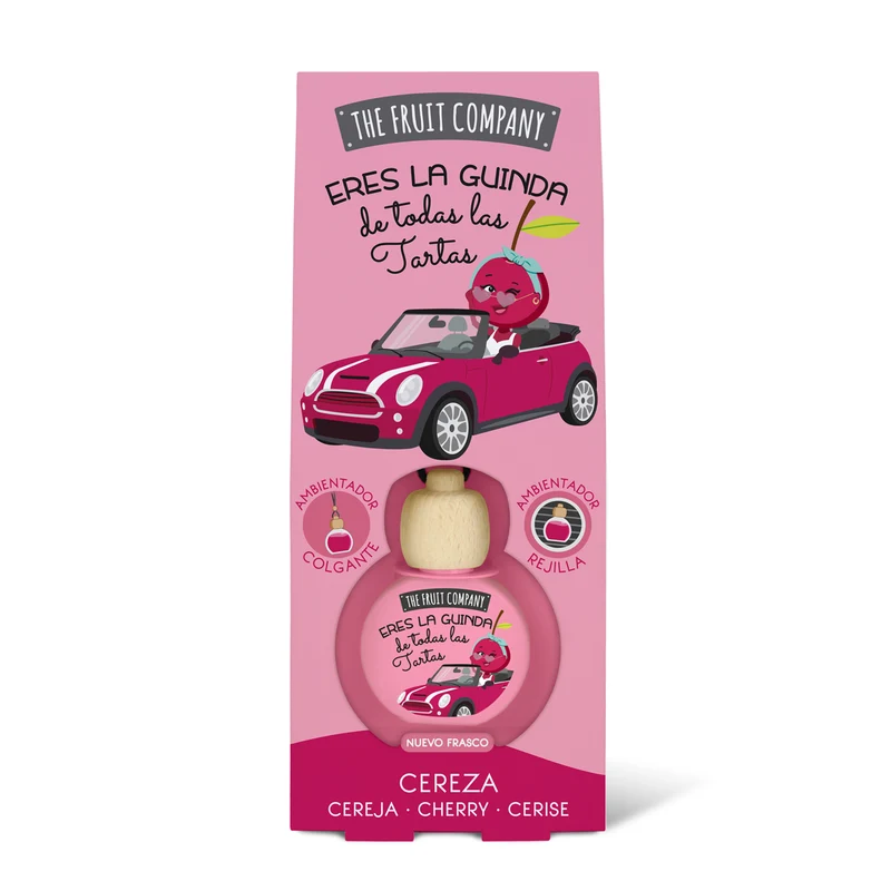 Ambientador Coche 6,5 ml - Cereza - The Fruit Company