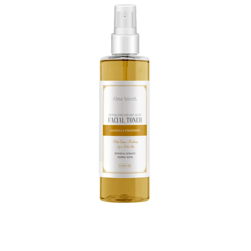Tónico Facial Revitalizante y Antiedad - Caléndula & Granada - 200 ml - Alma Secret