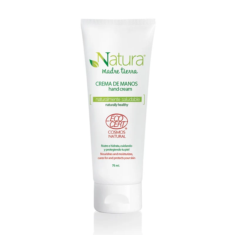 Crema de Manos 75ml - Natura Madre Tierra Ecocert - Instituto Español
