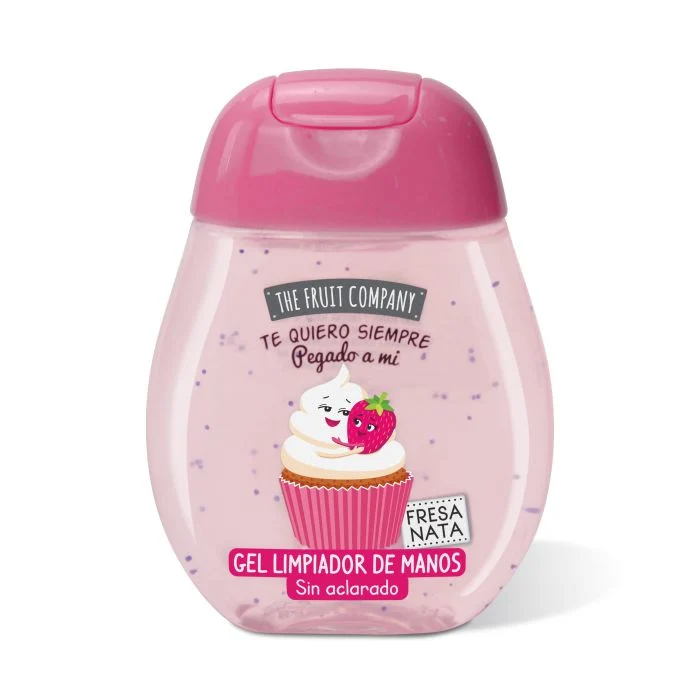 Gel Limpiador de Manos - Fresa y Nata - The Fruit Company